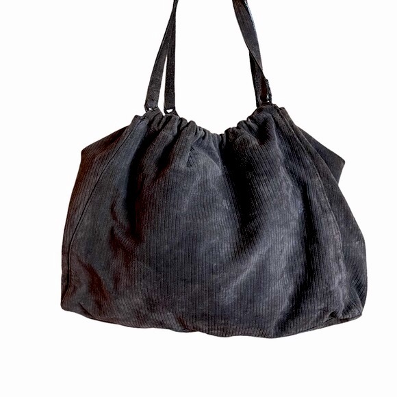 Sigrid Olsen Ribbed Leather Hobo Shoulder Purse - Picture 6 of 10